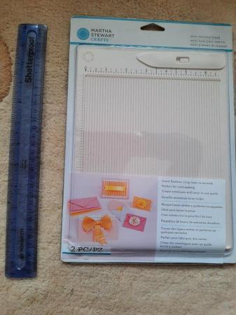 Image 3 of Martha Stewart Crafts Mini Scoring Board and Paper Trimmer