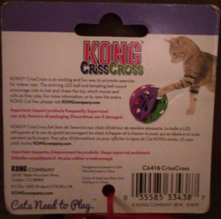 Image 2 of Kong Criss Cross Cat Toy (new)