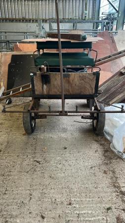 Image 2 of For sale 2 pony 4 wheeled cart
