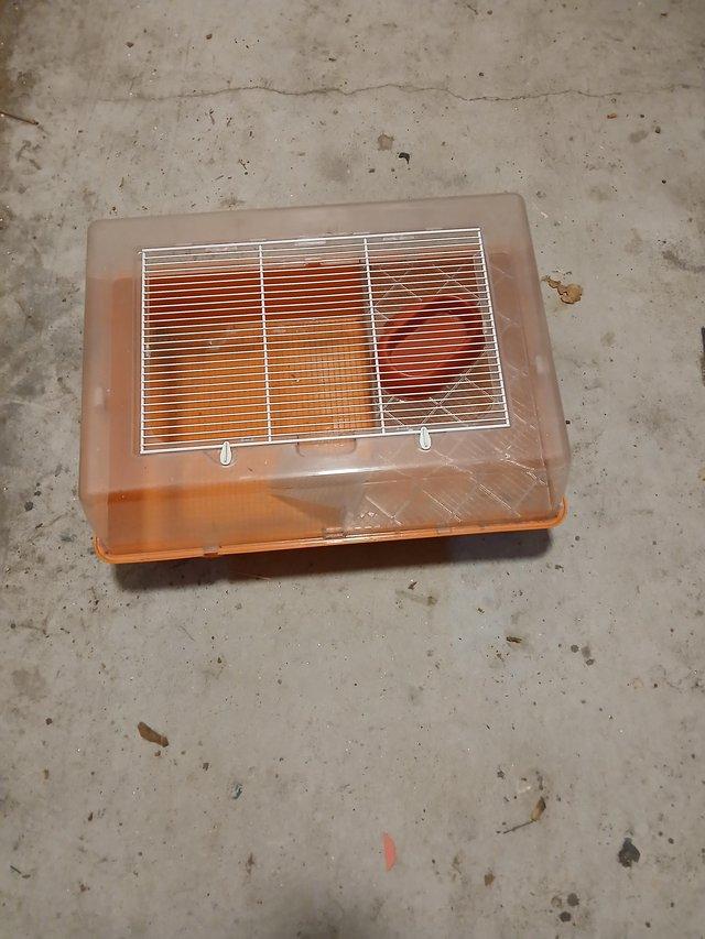 Rodent cage ferplast orange 