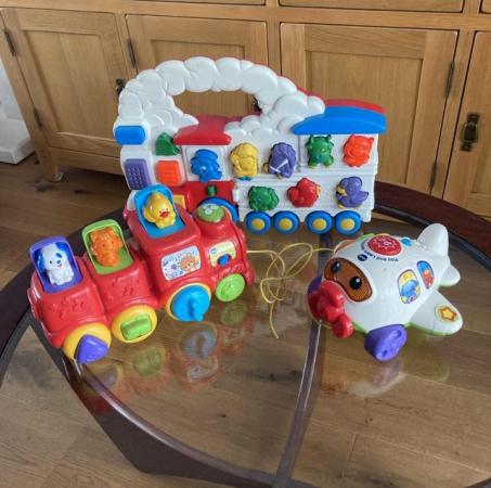 Image 1 of selection of activity toys