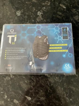 Image 3 of champion body protector xs *new*