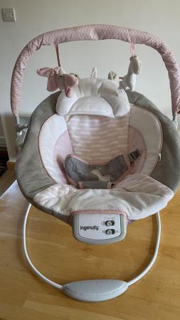 Image 1 of Dream baby bed guards. 2 Baby bouncers.