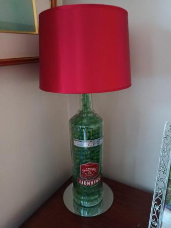 Image 2 of Large Optic Bottle Lamp ( Homemade)