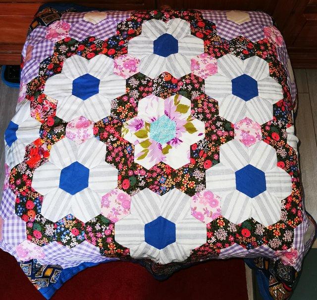 Preview of the first image of Babies handmade blanket / quilt.