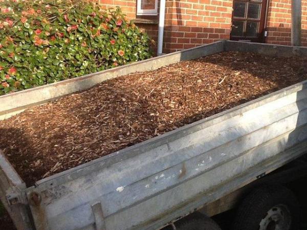Image 2 of Wood chippings / Woodchip / mulch / bark / garden / chickens