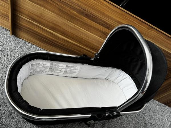 Image 2 of iCandy Peach3 Main Carrycot - Black Magic