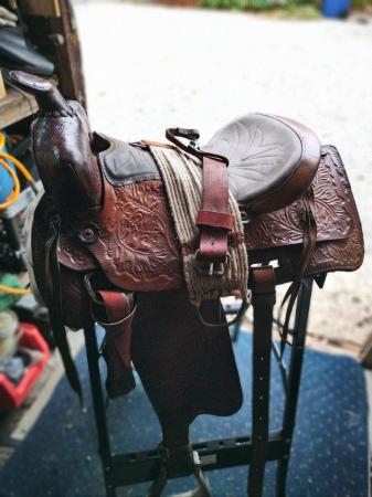 Image 2 of Western horse saddle (working)