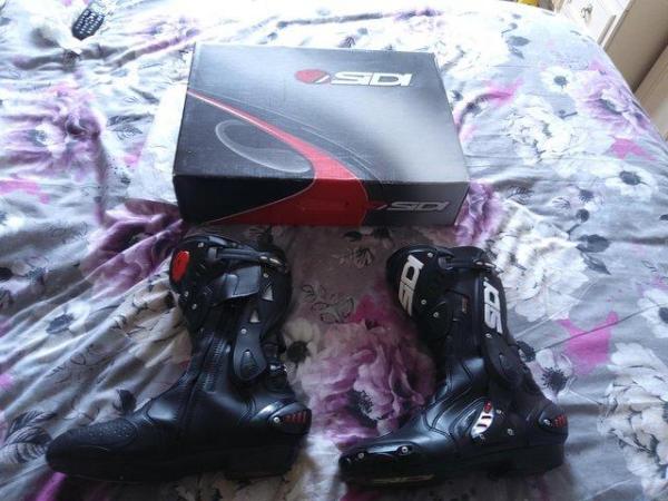 Image 2 of sidi motorcycle boots, perfect