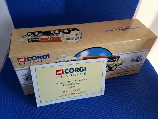 Image 8 of Corgi classics 97895 ACE FLATBED TRUCK & TRAILER  BRS MODEL