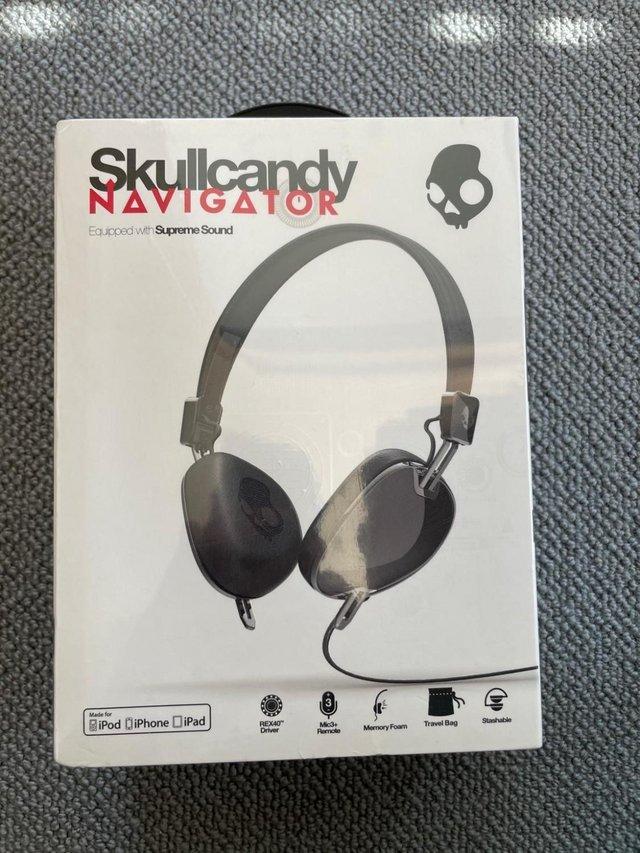 Preview of the first image of Brand New Skullcandy Navigator Headphones.
