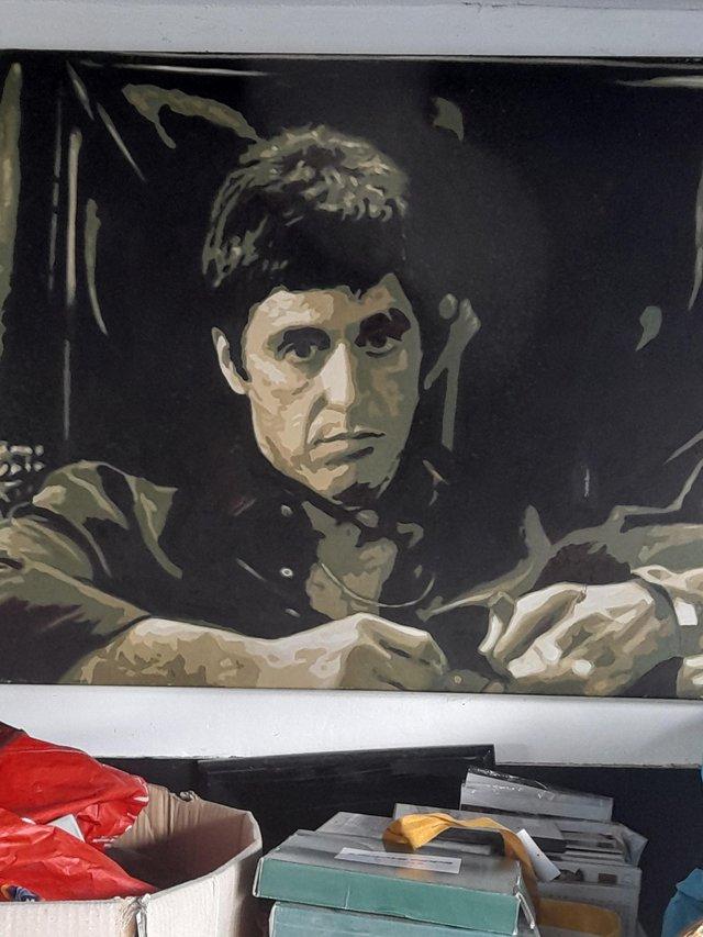 Preview of the first image of Al pacino painting.........