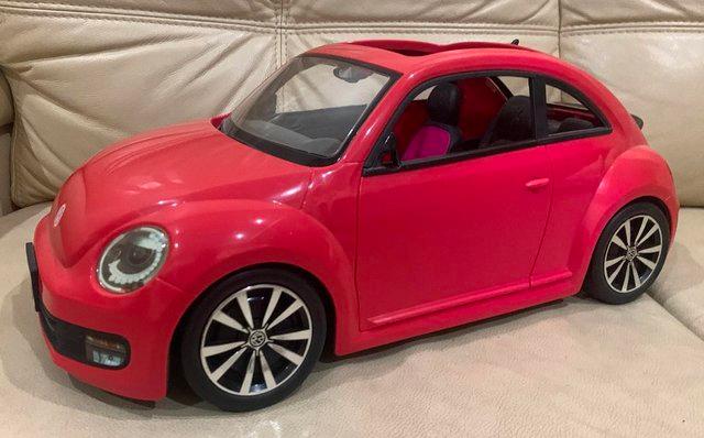 Image 2 of Barbie Volkswagen Beetle car accessory