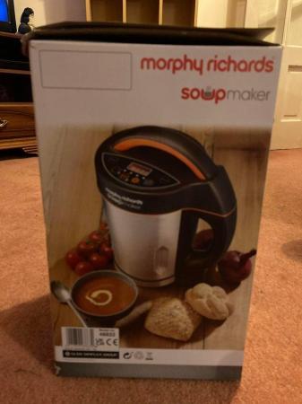 Image 2 of Morphy Richards Soup Maker. 1.6lt capacity - serves 6 people