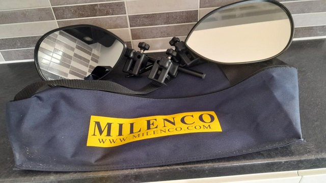 Preview of the first image of Milenco Towing Mirrors (Pair)..