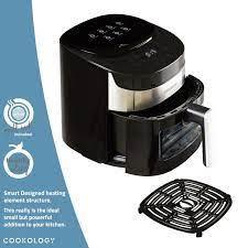 Preview of the first image of COOKOLOGY NEW AIR FRYER-4.2L-BLACK-8 FUNCTIONS-FAB.