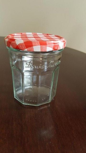 Preview of the first image of DECORATIVE BONNE MAMON JAM JARS.