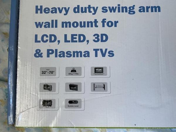 Image 3 of Intec heavy duty tv wall mount