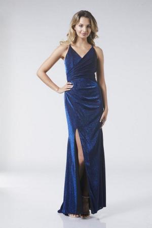 Image 1 of Shop sample Tiffanys evening/prom/party dress Bust 34.5"