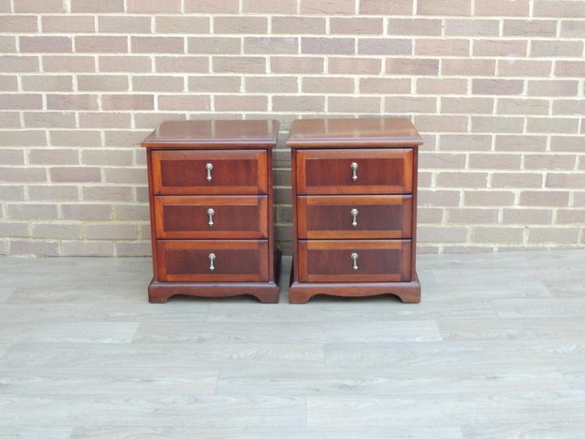 Preview of the first image of Pair of Meredew Bedside Tables (UK Delivery).