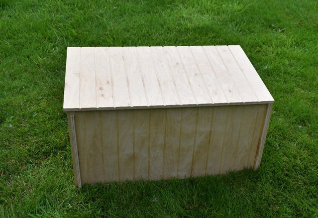 Image 2 of Extra Large Wooden House for Rabbits, Guinea Pigs, Tortoises