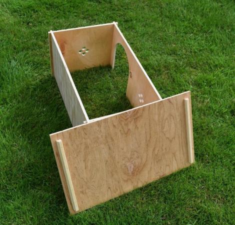 Image 5 of Extra Large Wooden House for Rabbits, Guinea Pigs, Tortoises