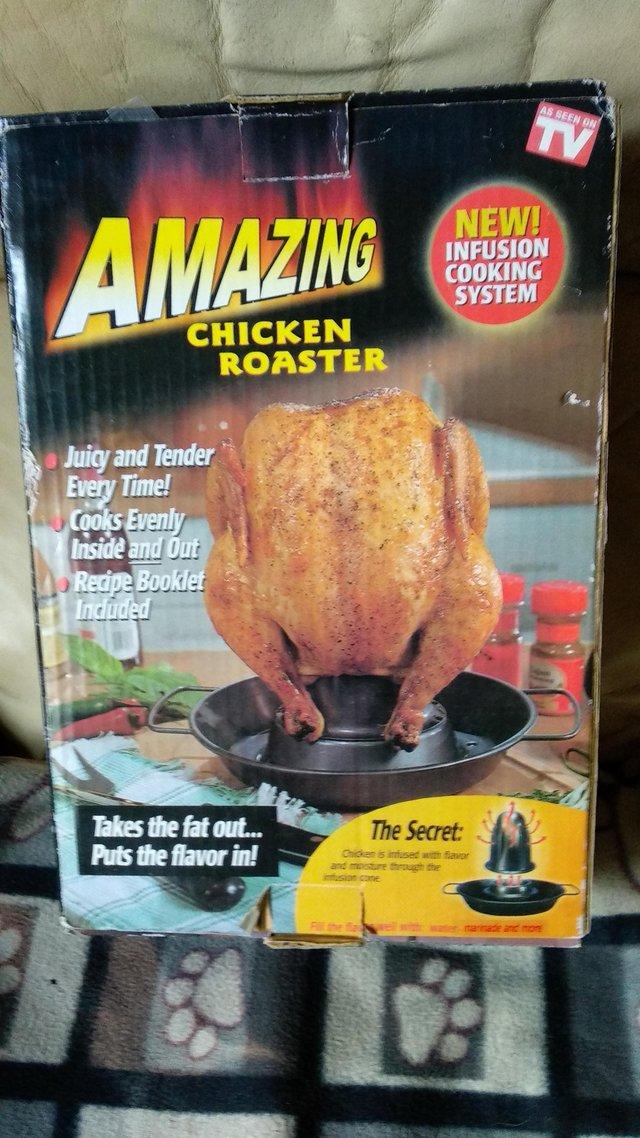 Preview of the first image of AMAZING CHICKEN INFUSION ROASTER.