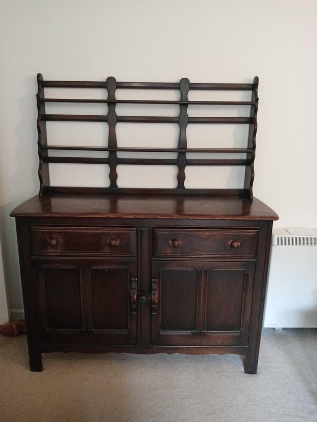 Preview of the first image of Dresser solid oak good condition.