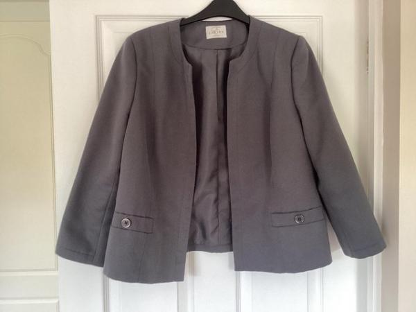 Image 1 of Ladies Eastex size 14 Grey Smart Jacket