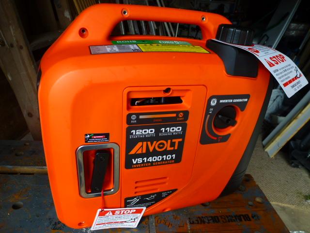Preview of the first image of AIVOLT  1200w  SUITCASE  GENERATOR -- BOXED & UNUSED.