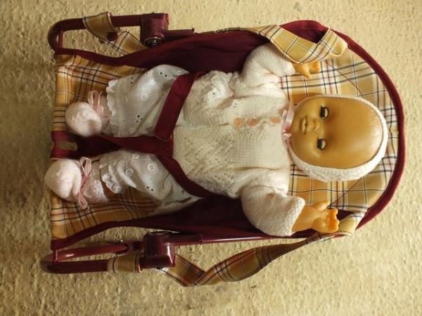 Image 2 of Mammas & Pappas Dolls Bouncy Chair & Doll