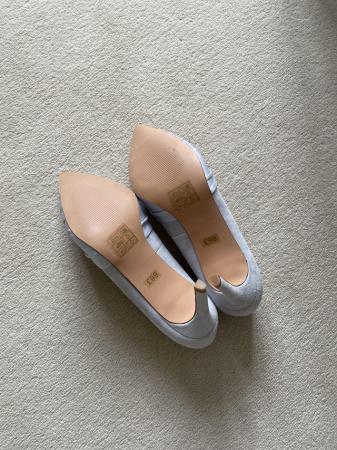 Image 3 of Phase Eight Kendal Court Shoes in Mineral (Size 4/37)