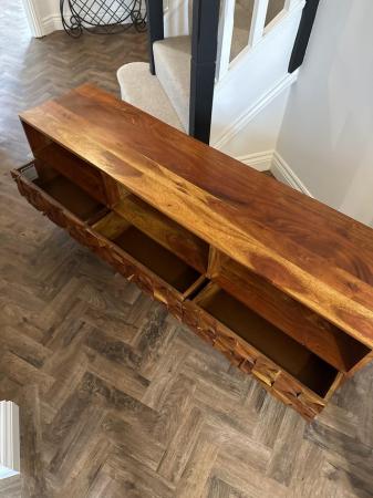 Image 3 of Wooden Tv Stand as newCollection only