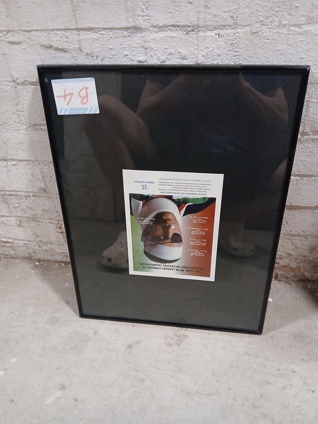 Black framed picture ¡!!!!!