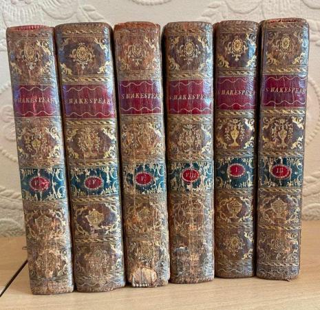 Image 1 of The Dramatic Works of William Shakespeare 1792 6 Vols