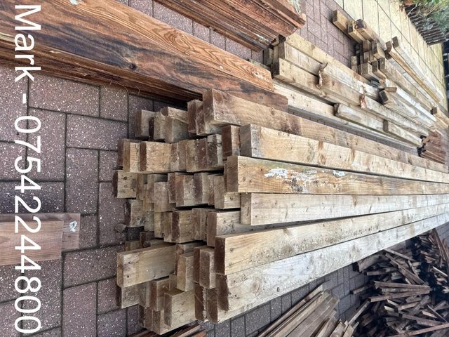 Timber Rails Tl2 20 x 1.8 metre long (6 foot) - 3 x 1.5 inch Timber Rails For Sale in ...