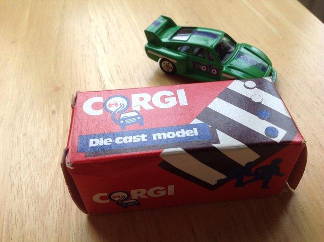 Preview of the first image of Corgi Porsche car  toy model in original box.