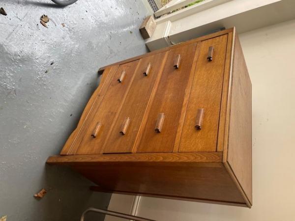 Image 1 of Wooden Chest of Drawers, 4 Drawers, Good condition