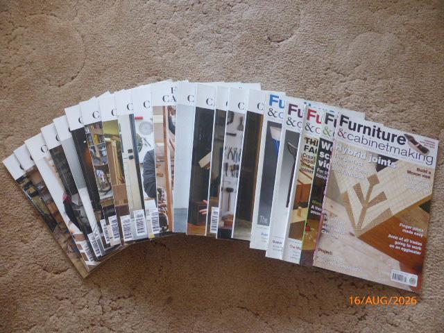 Furniture & Cabinet making magazines, good condition. — Hobbies & Crafts in Wickford