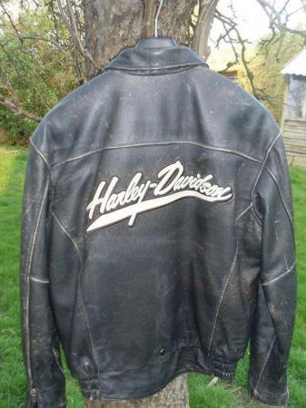 Image 2 of Harley Davidson vintage bobber 60's style jacket