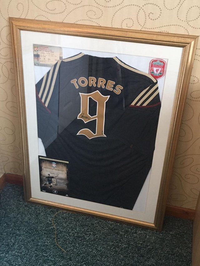 Preview of the first image of Signed and Framed El Niño Shirt.
