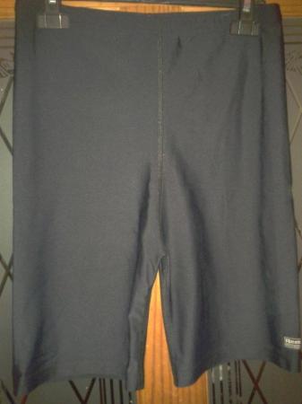 Image 2 of Ladies Reebok sports gym yoga shorts, Black,  Size 14
