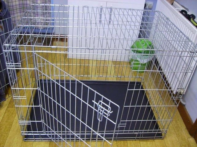 Preview of the first image of Extra Large Collapsible 42 Inch Savic Dog Residence Crate.