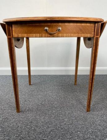Image 3 of John Lewis antique style extending dining table