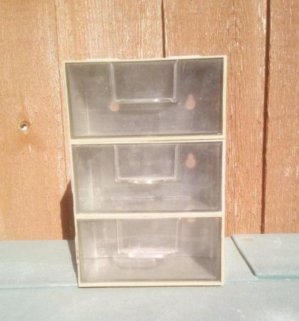 Image 2 of 1 x slot together DUAL drawer box. £3 , 2 for £5, 4 for £8 (