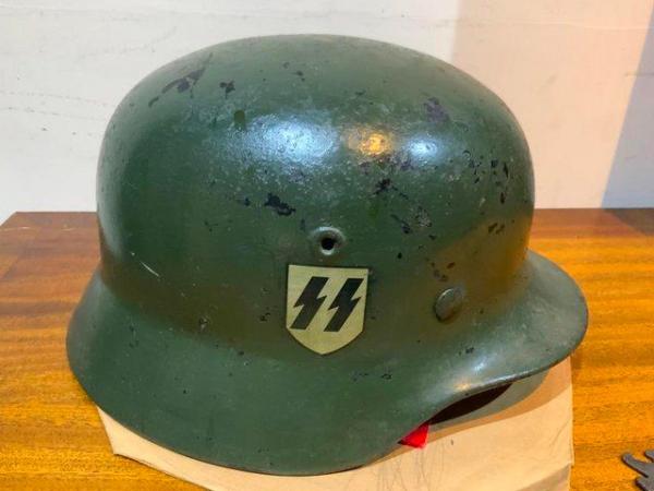 Image 12 of German soldiers helmet 1939-45 era