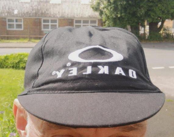Image 3 of Oakley black cycling cap hat, new