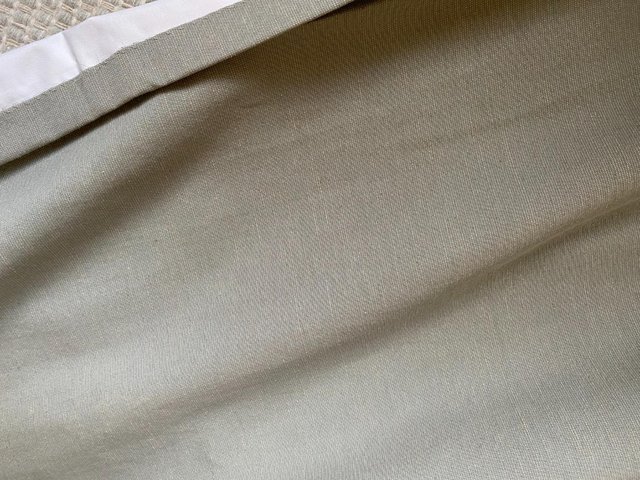 Preview of the first image of Pair of long lined curtains.