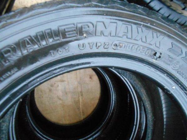Image 6 of Set of 4 trailer tyres 195 / 50R 13 Ifor Williams Bateson