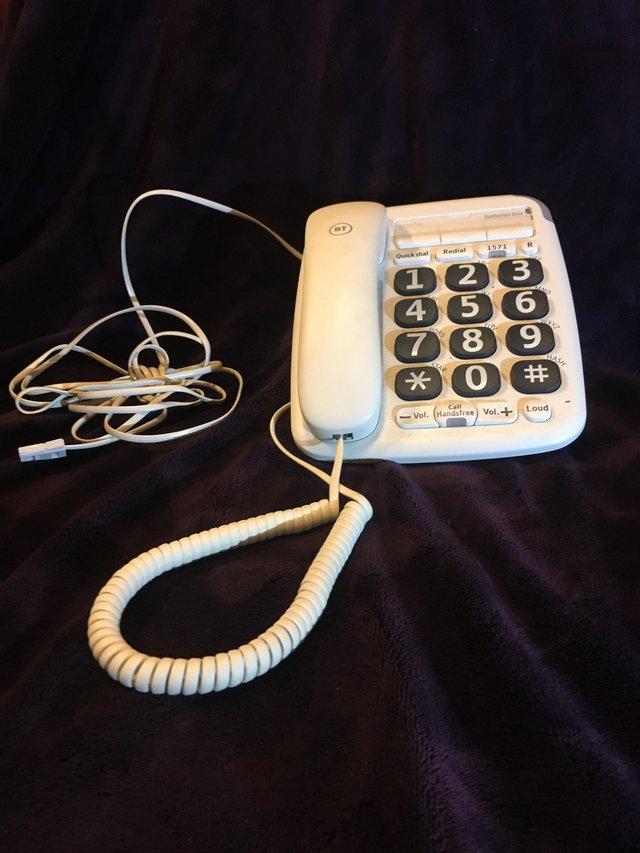 Preview of the first image of BT Big Button 200 fixed telephone.